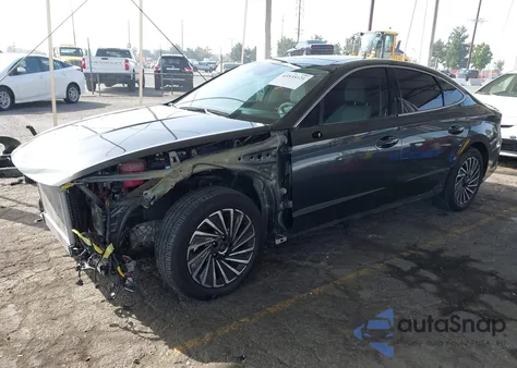 2024 Hyundai Sonata Hybrid Limited из США, поврежденный, VIN KMHL54JJ3RA087862